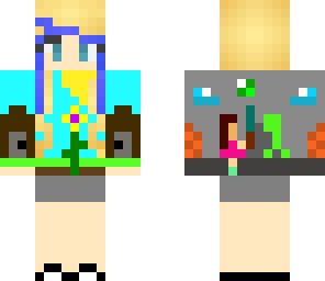 minecraft hoodie girl
