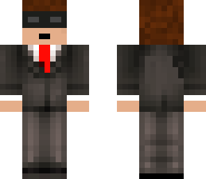 tuxedo with glasses