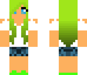 green girl