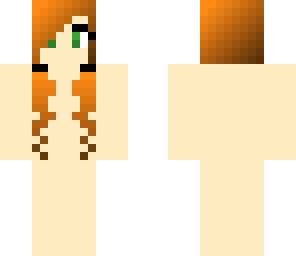 orange hair girl base