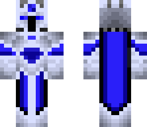edited silver knight dark blue