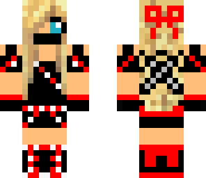 ninja red girl