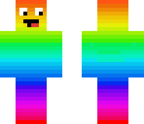 happy rainbow dude
