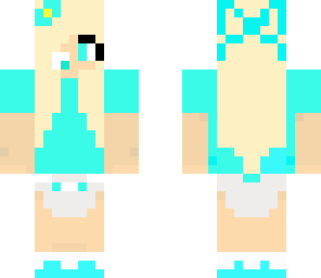 baby blue skin