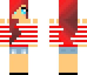 cute red girl