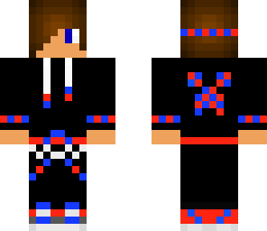 red and blue teen