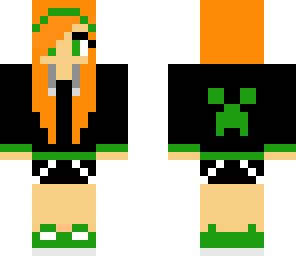 creeper hoodie girl