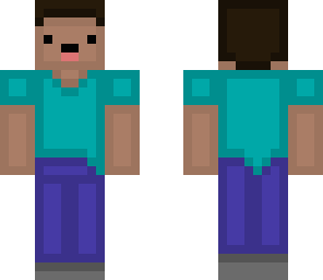 pixel steve fixed