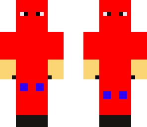red ninja with headphones