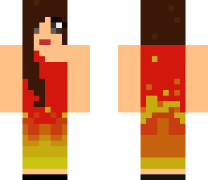 katniss fire dress