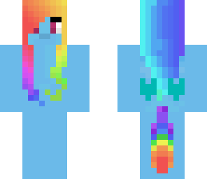 copy of rainbowdash girl