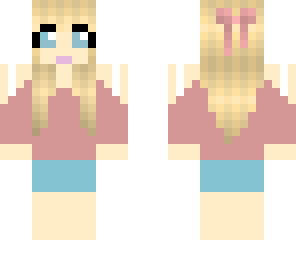 golden blonde girl