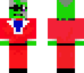 green cow