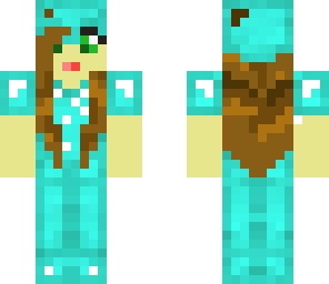 diamond armor girl