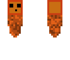 orange ghost slime