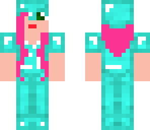 yuki in diamond armor