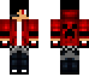 creeper boy red