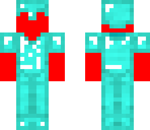 red dude in diamond armor