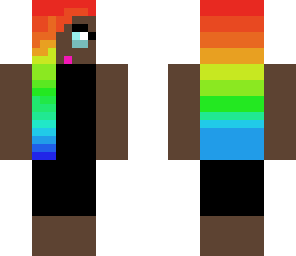 rainbow girl