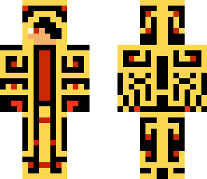 black and gold