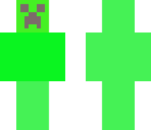 creeper con polvora