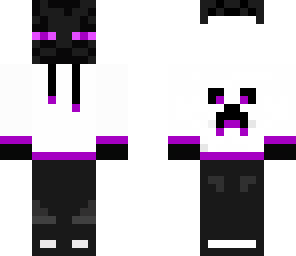 enderman with hoodie