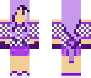 purple horse girl -animal girl series