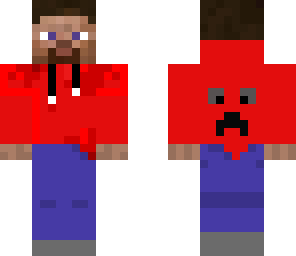 cool steve hoodie red