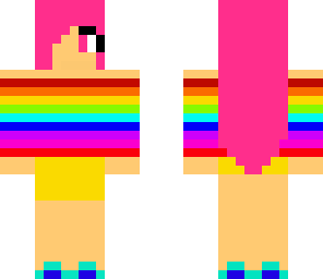 candy rainbow girl