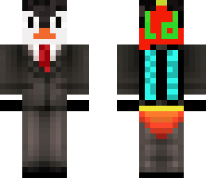 swag penguin dude