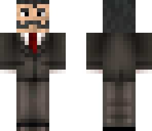 Classy Man in a suit | Minecraft Skin