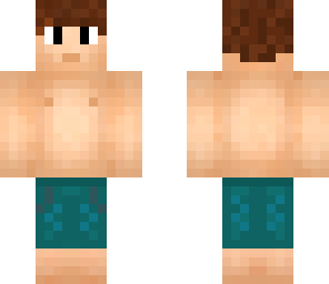 wub in swim suit