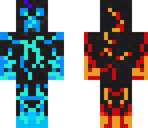 blue and red creeper of awesomness