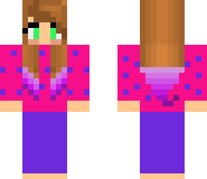 polka dot hoodie girl