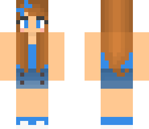 sky blue girl
