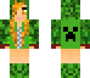 creeper lover girl with zipper