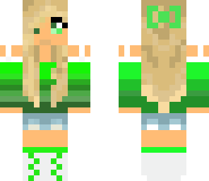 girl with green eyes