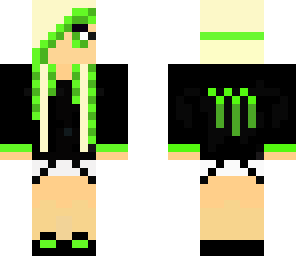green monster girl