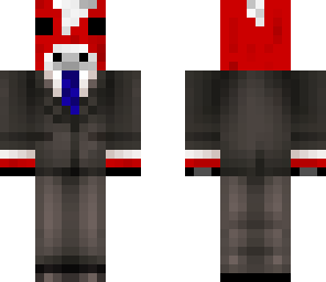 mooshroom in a tux