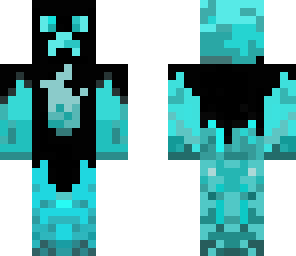 crepper blue and black