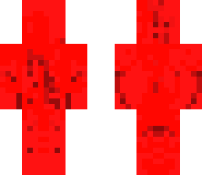 blood red