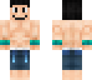 strong boy with tatoo