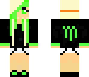 green monster girl