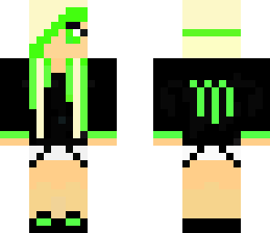 fixed green monster girl