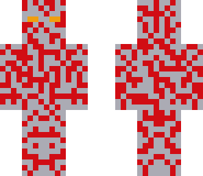 grey and red