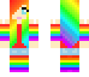 rainbow girl version 2