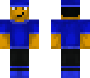 blue fedora boy