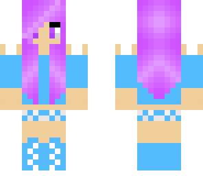 pink hair girl