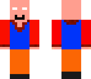 herobrine with hair