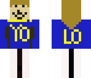 yolo swag blue and yellow